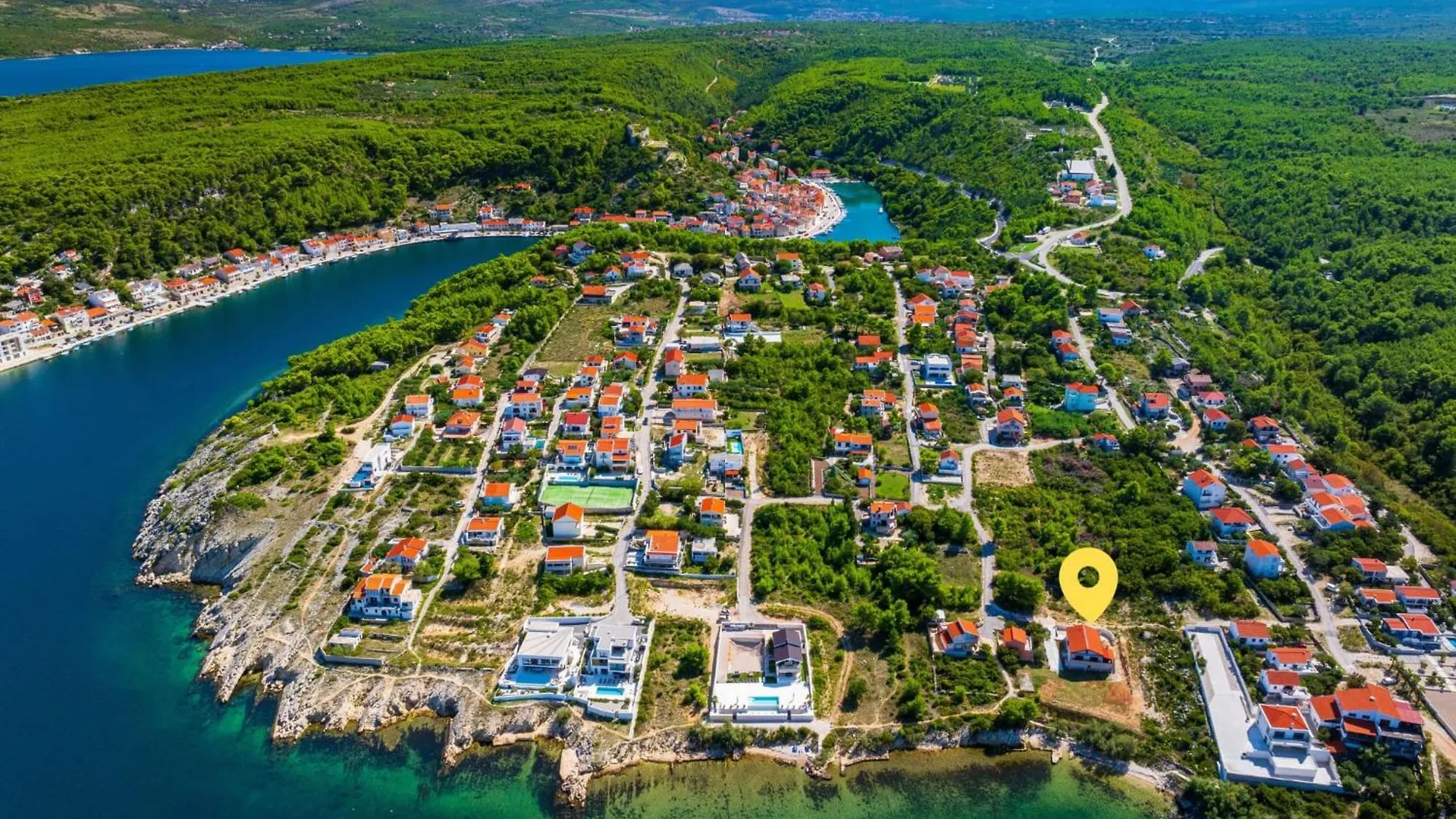 빌라 Holiday Home Lorena 노비그래드달마샤 크로아티아
